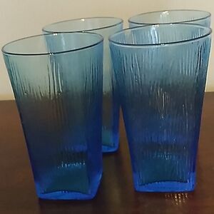 Set of Four Vintage Glasses